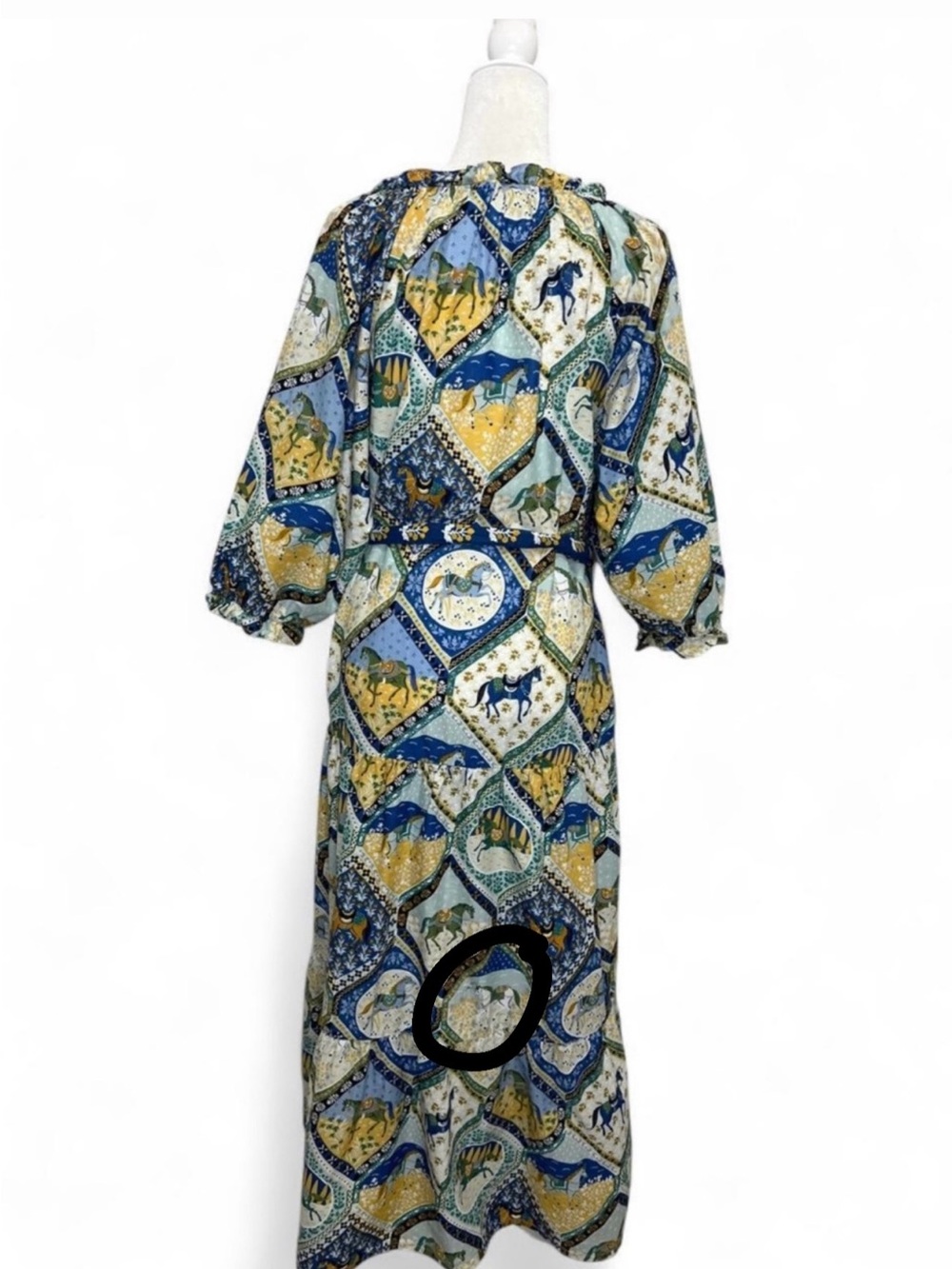 Printfresh "The Devon Dress in High Horse" Size Large. See description - Picture 11 of 11